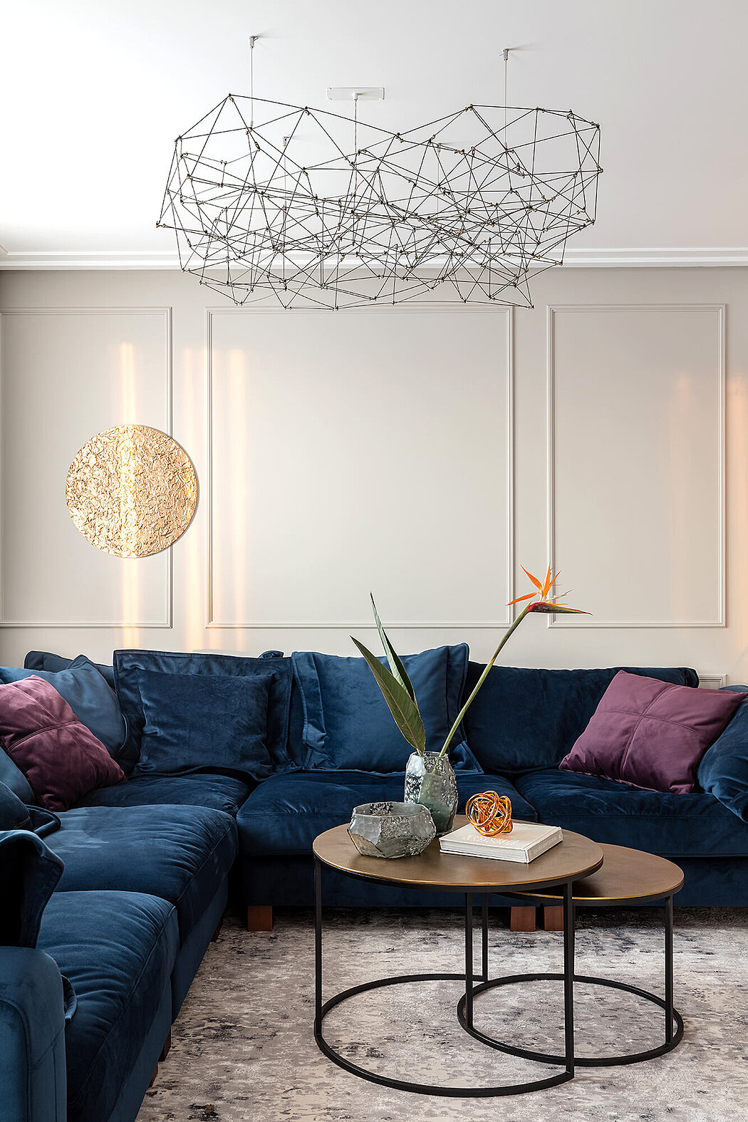 简洁公寓丨俄罗斯圣彼得堡丨Black_Wall-2