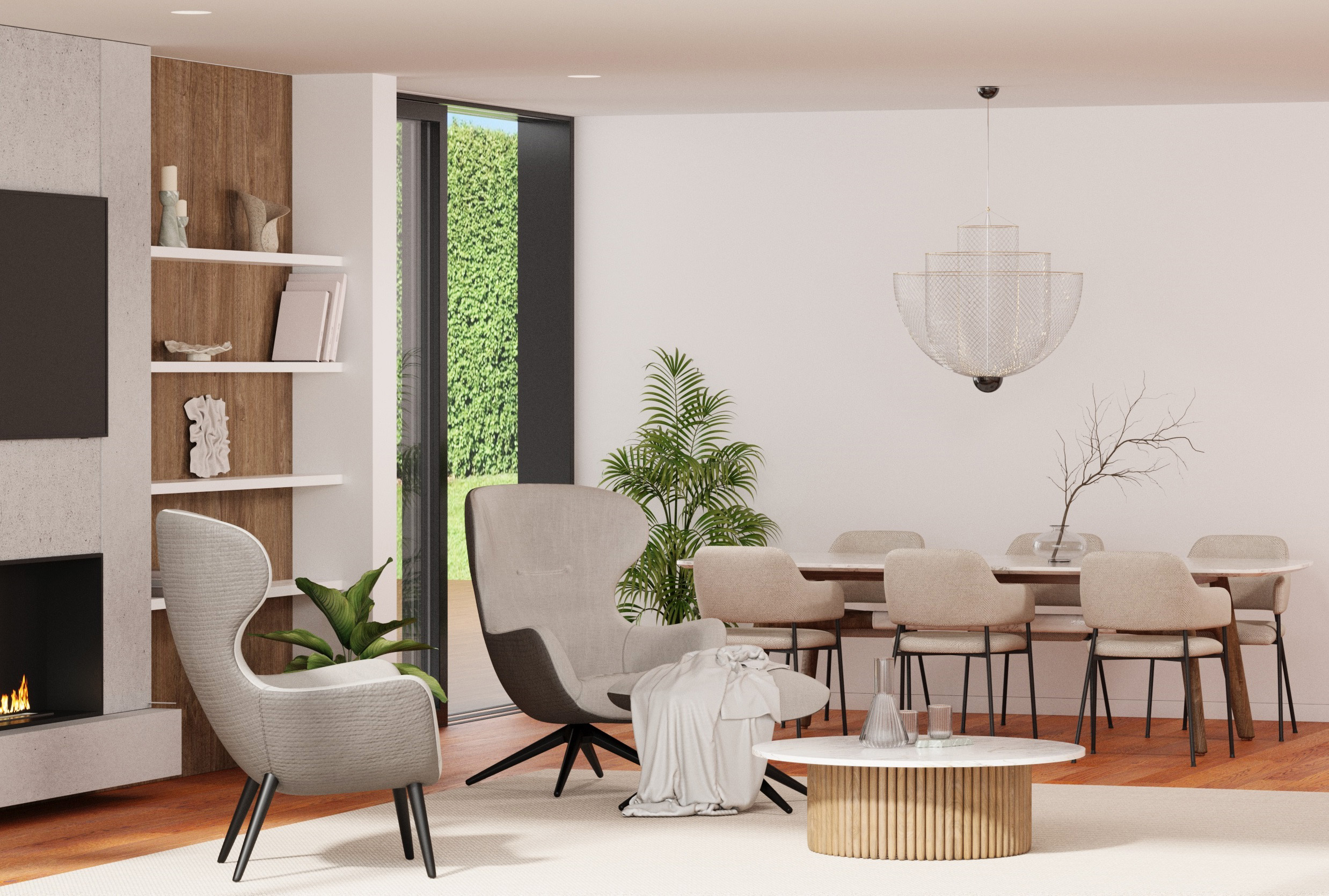 Contemporary Living Room Interior Design-4