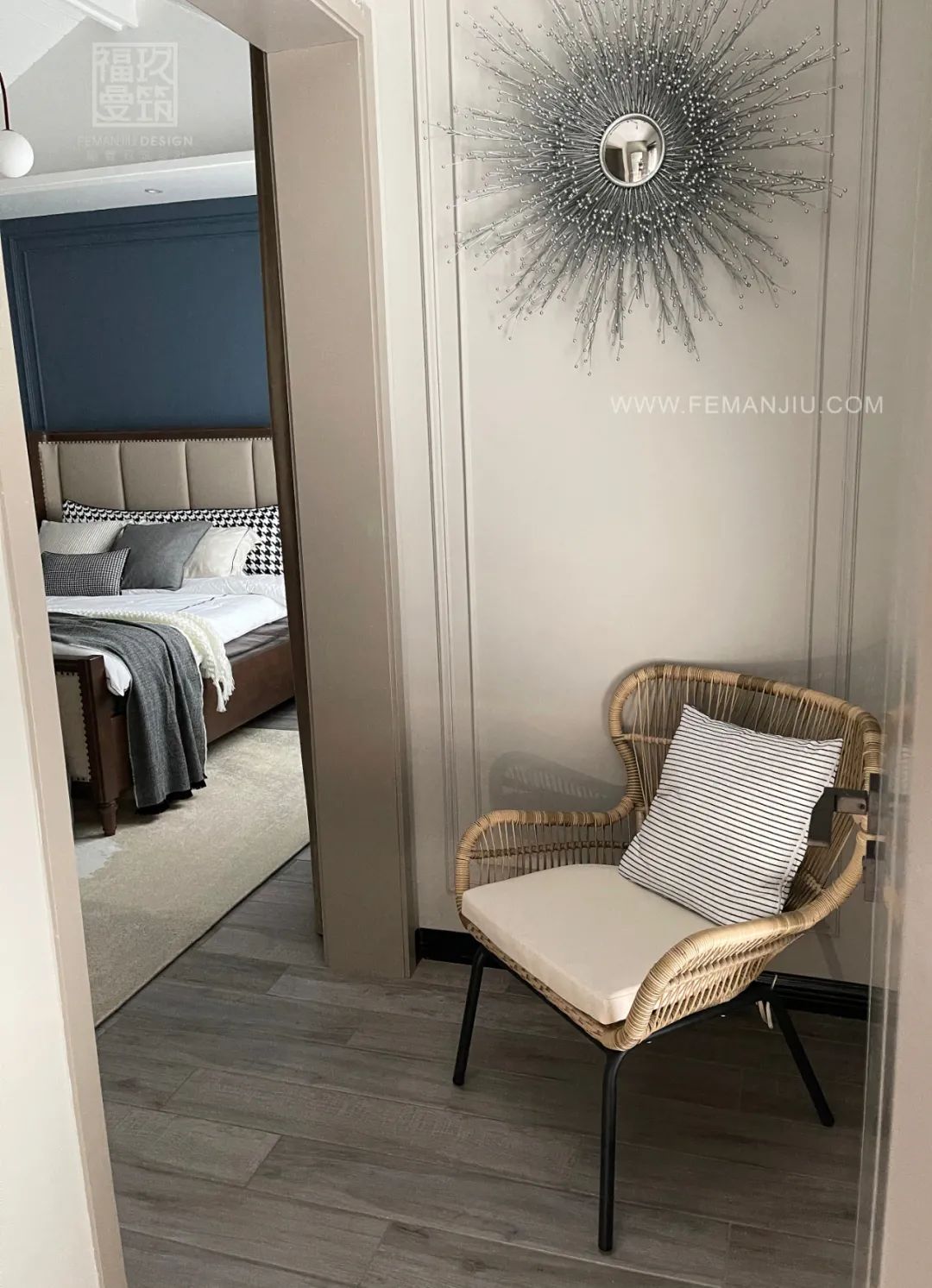 重庆融创博爵堡轻奢混搭别墅私宅设计丨中国重庆丨重庆福曼玖筑装饰设计有限公司-43