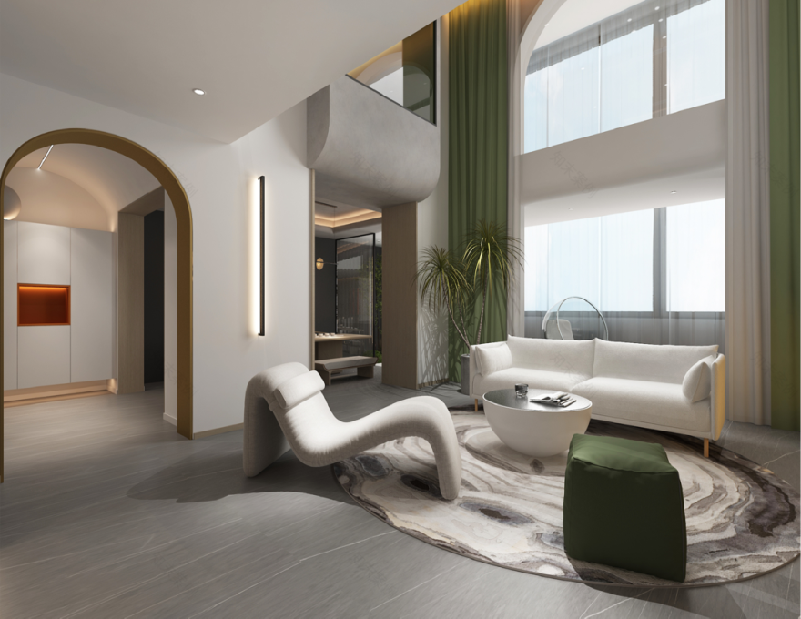 邢台佳洲美地丨中国邢台丨聚合观境空间设计-19