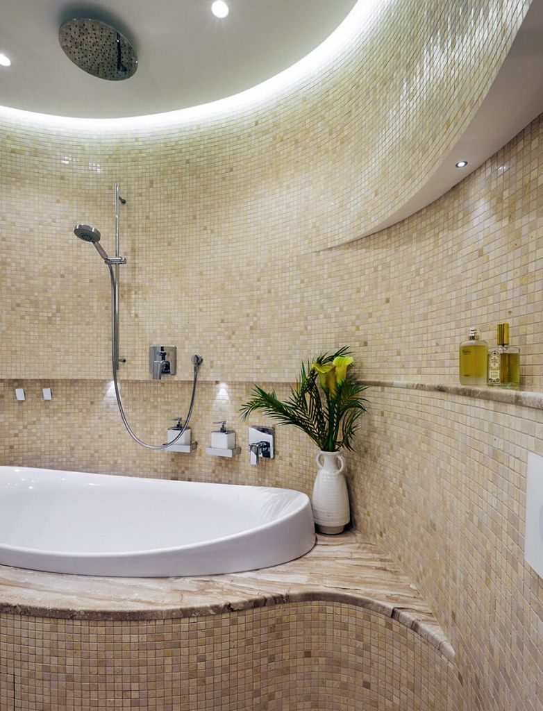 非平凡的典型公寓室内设计丨俄罗斯莫斯科丨建筑师亚历山大·克里维茨基-34