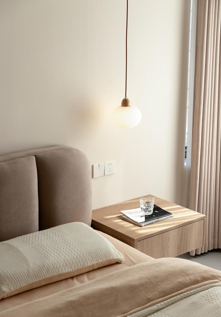 125㎡现代奶油风家居设计-33