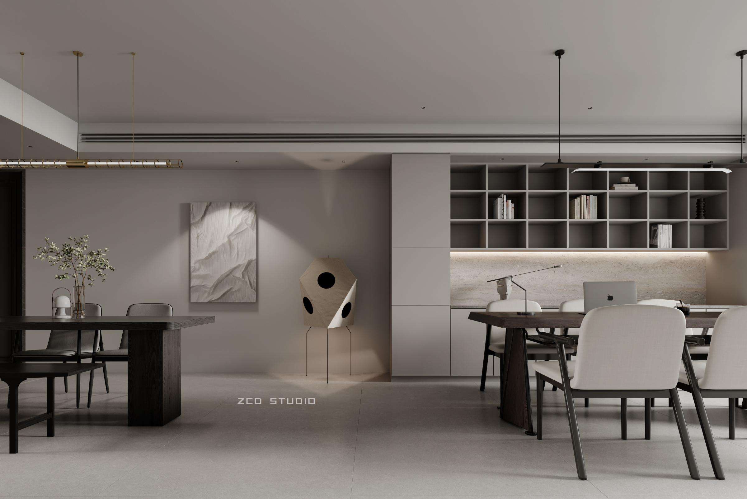 融合自然元素的 3Dmax CR5.2 室内设计案例-18