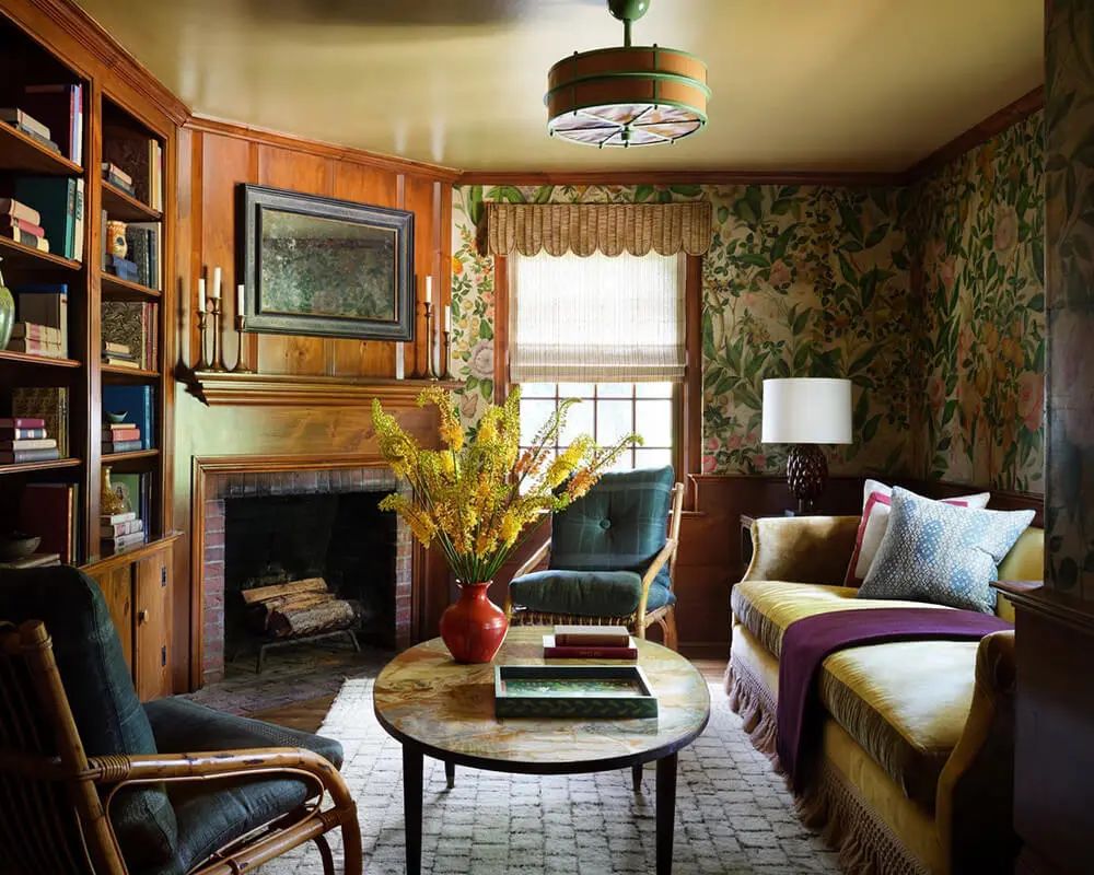 中古风殖民地住宅丨Nina Farmer-13