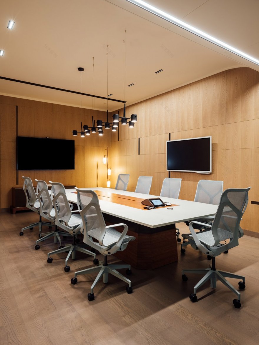 印度制药公司弧形拱门特色办公室设计-25