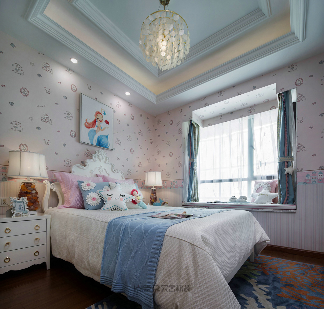 WSD · 吴舍软装  韶关永乐城 · 时尚简欧风样板房-24