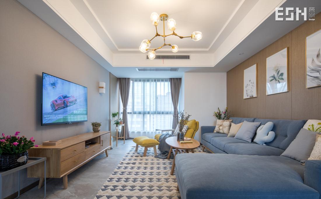 西安融侨城 110㎡北欧风旧房改造,自然舒适家居空间-26