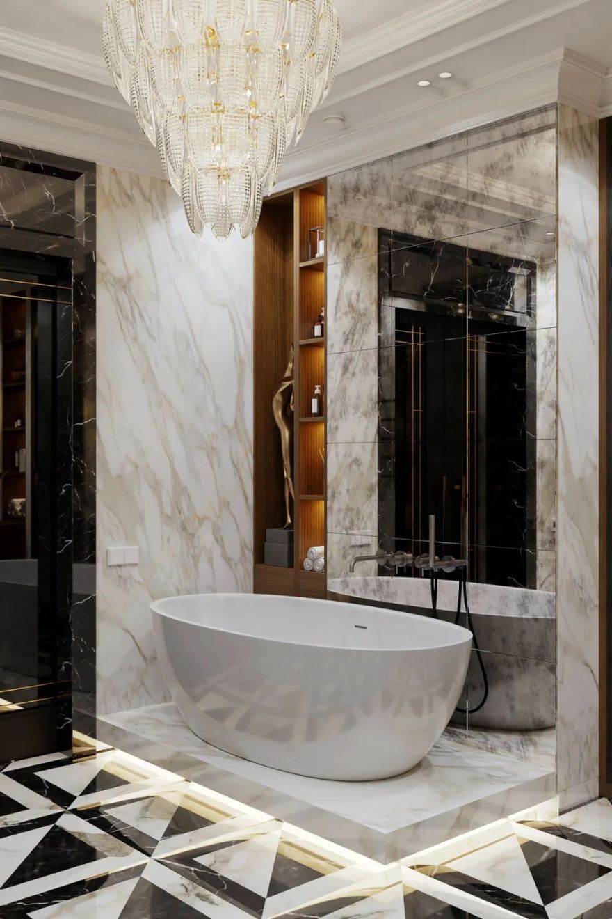 俄罗斯莫斯科 192·4㎡私人豪宅设计丨Julia Design-141