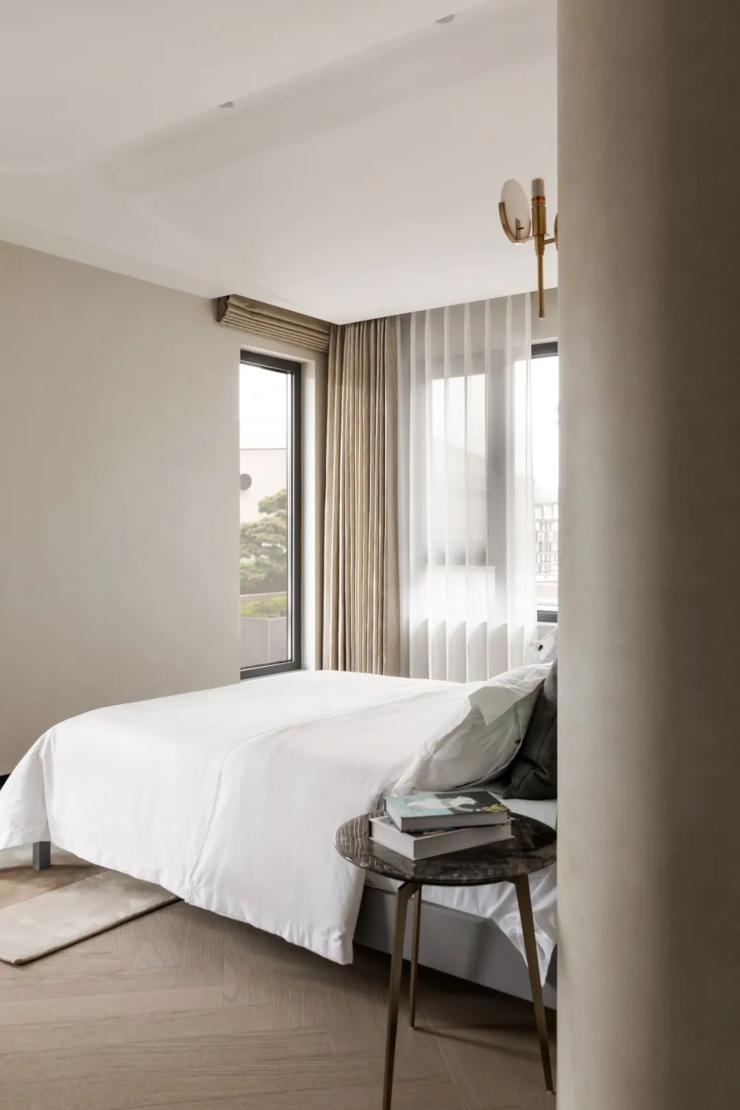 北京现代别墅 · 自然优雅的空间探索丨中国北京丨璞石建筑空间 Pushdesign-45