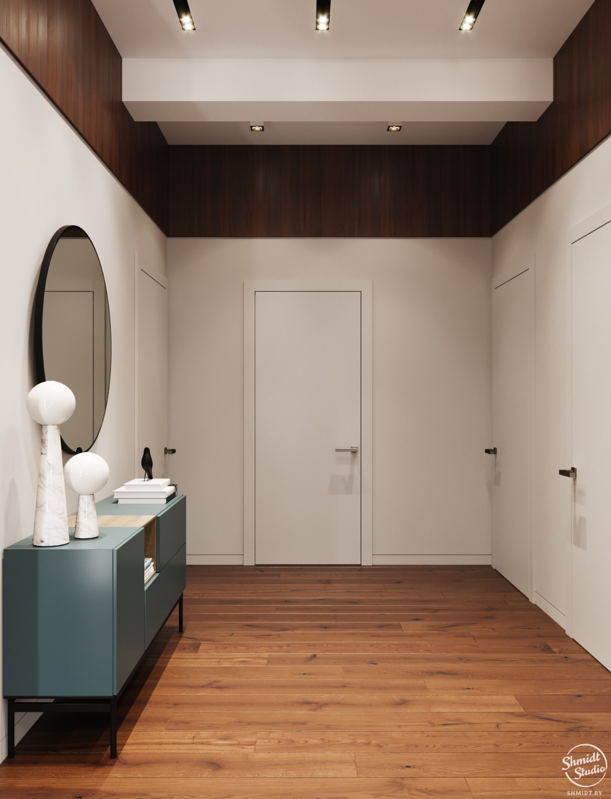 明斯克 100m²现代优雅住宅设计-21