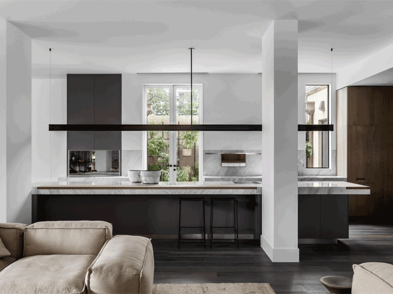 墨尔本现代风质感的别墅丨澳大利亚墨尔本-2