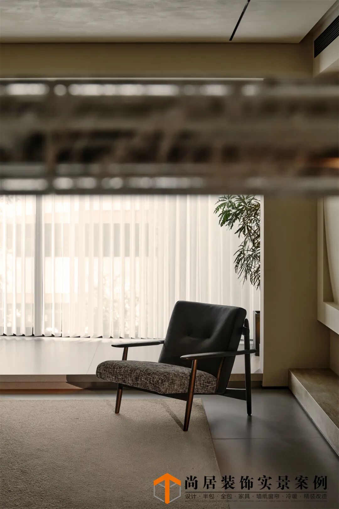 尚居实景案例丨60w打造出的140平暗调空间丨中国南京丨尚居装饰-11