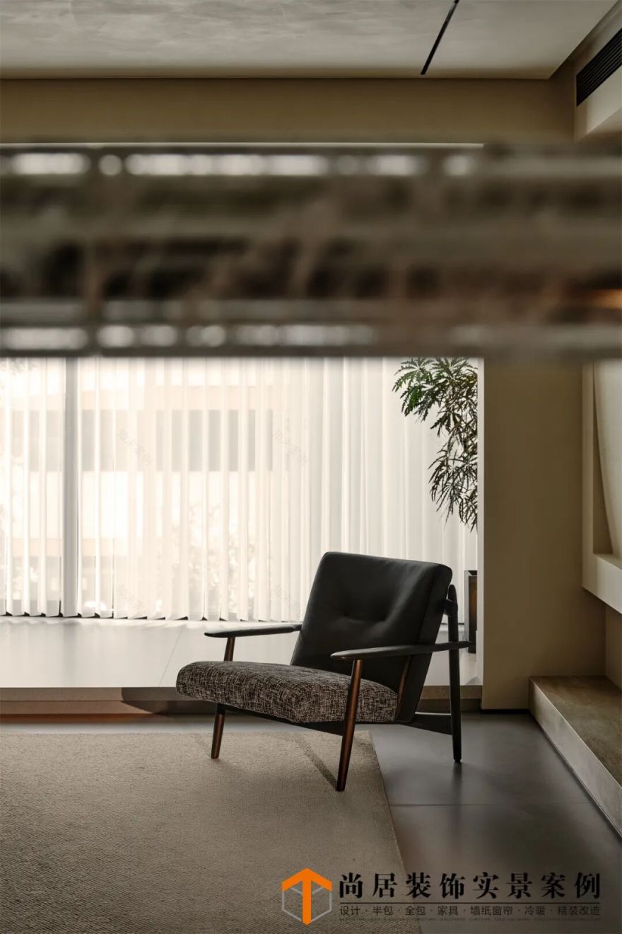 尚居实景案例丨60w打造出的140平暗调空间丨中国南京丨尚居装饰-11