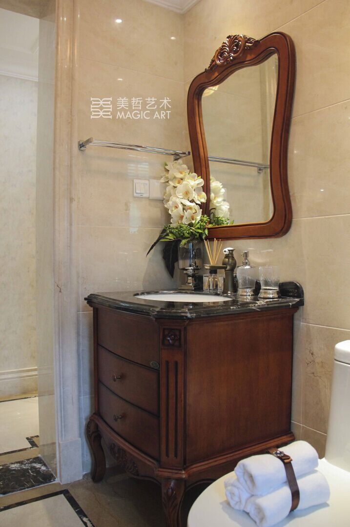 【美哲艺术】梧桐墅大平层样板房-10