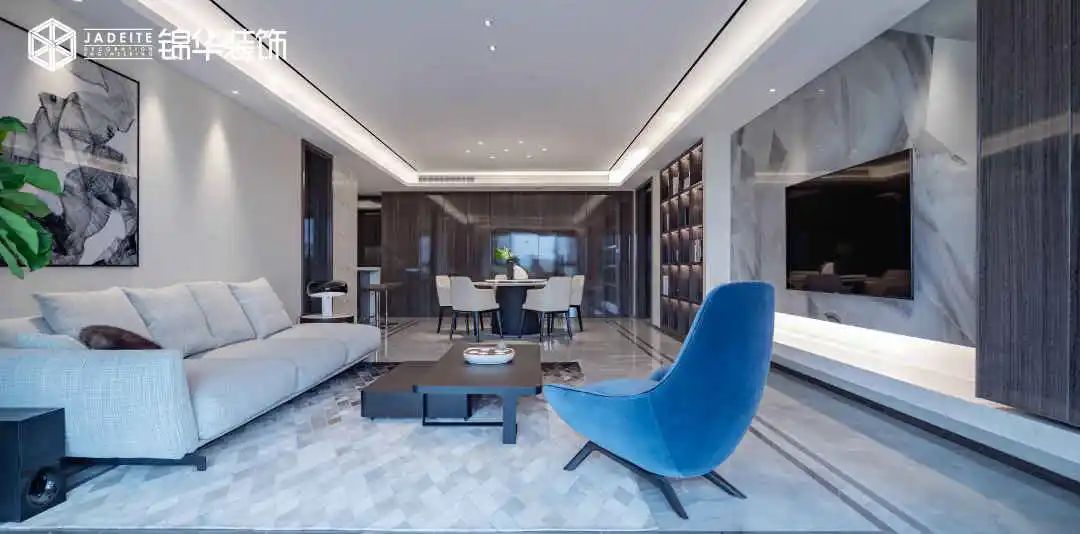 现代简约之家丨江苏锦华装饰-54