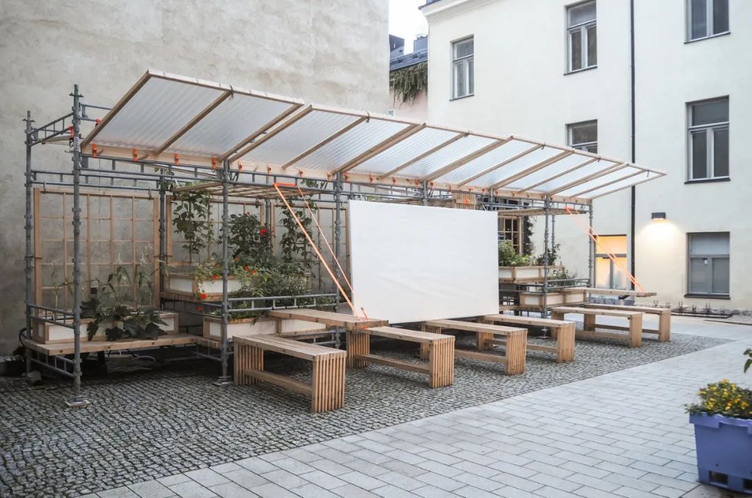 赫尔辛基城市博物馆“Kasvattamo Greenhouse”临时装置-15