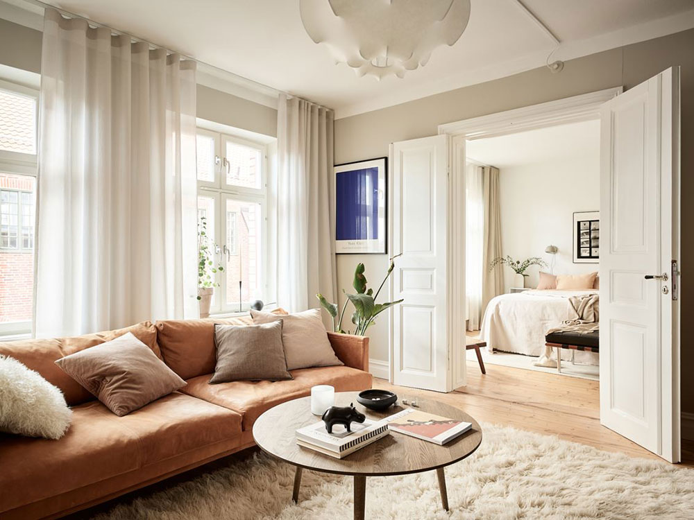 温馨舒适的斯堪的纳维亚风格公寓-6