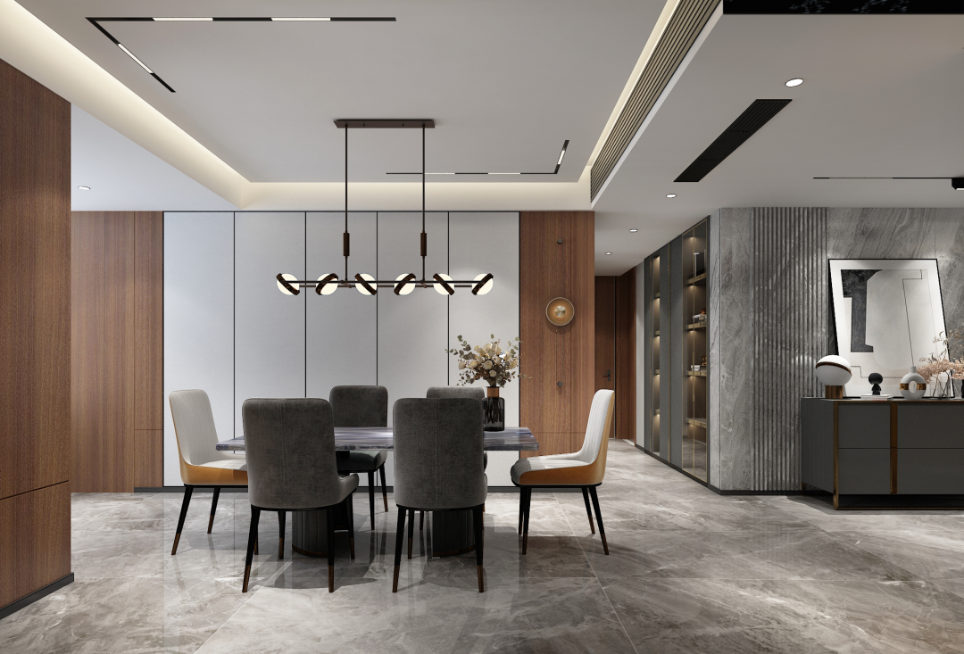 石家庄荣盛华府样板间丨中国石家庄丨聚合观境空间设计-14