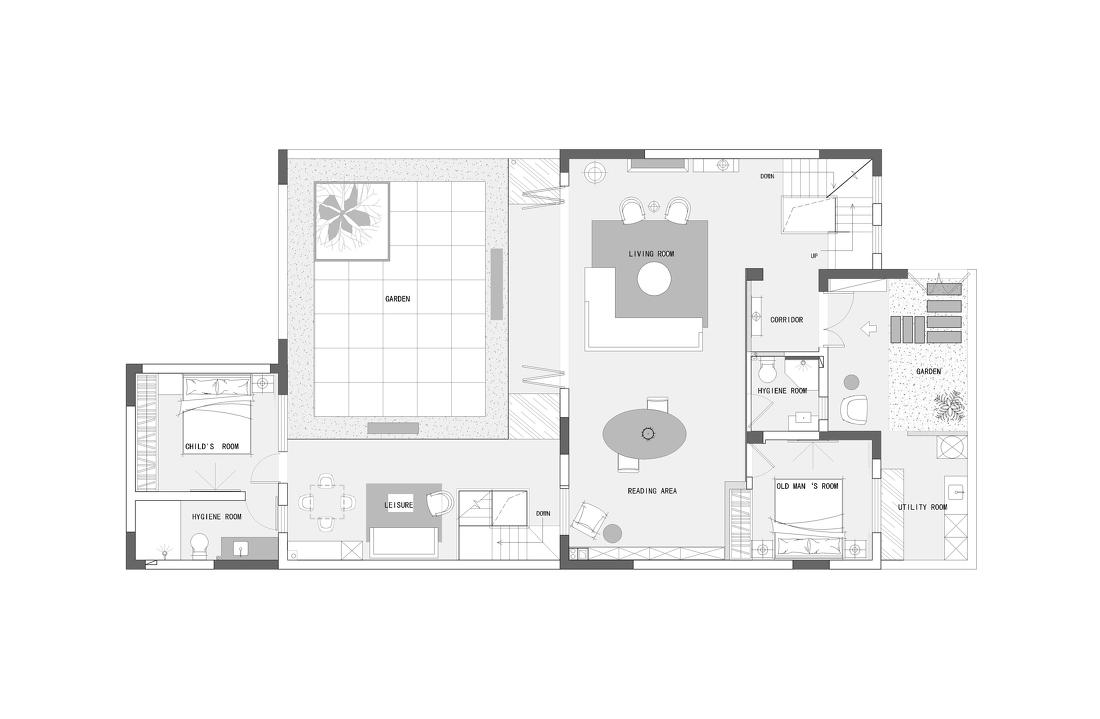 负楼层生活空间的艺术改造-9