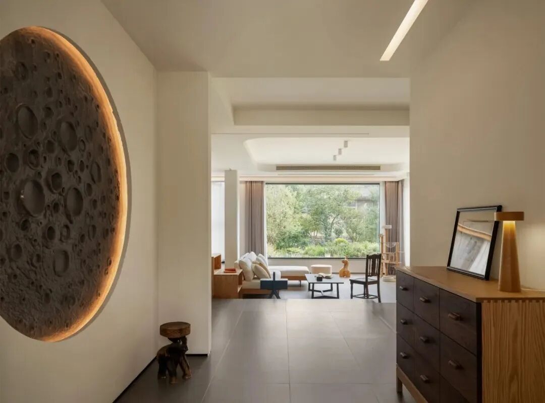 私宅设计：380㎡东方自然主义，引绿构景，四季漫生趣-6