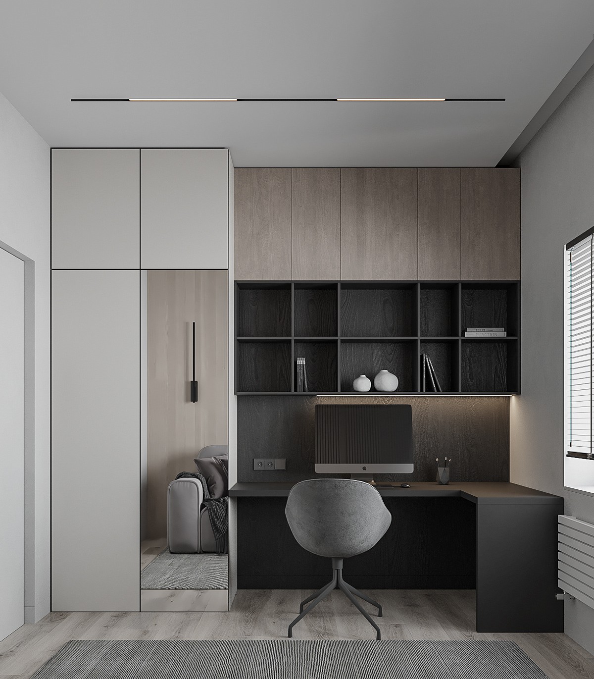 灰白简洁空间  简约不简单！-15