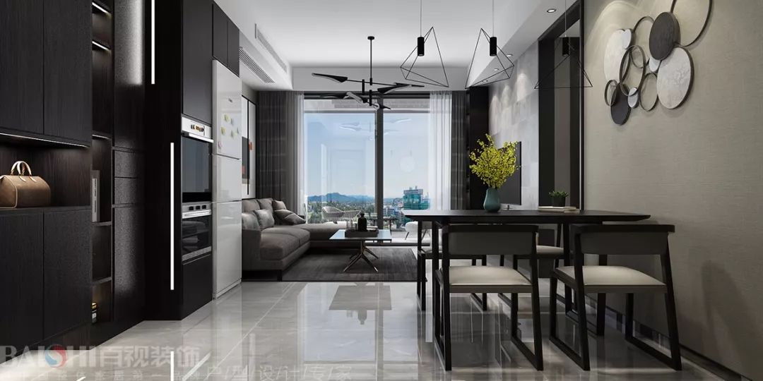 黑白灰的简约艺术 | 芜湖信达•外滩府 106㎡设计案例-27