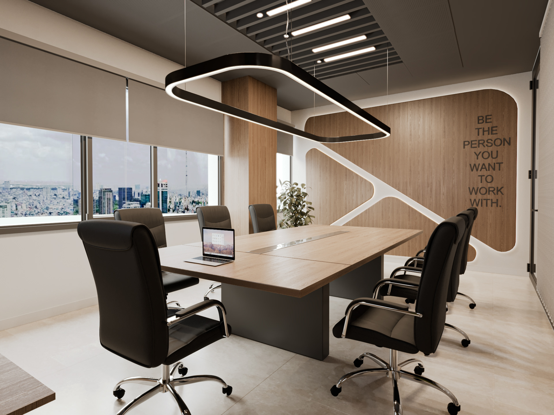 办公空间设计丨突尼斯丨Anamorph agency-10