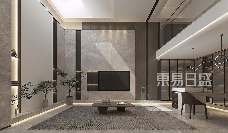 320㎡别墅装修，灰度空间，高级尽显！-18