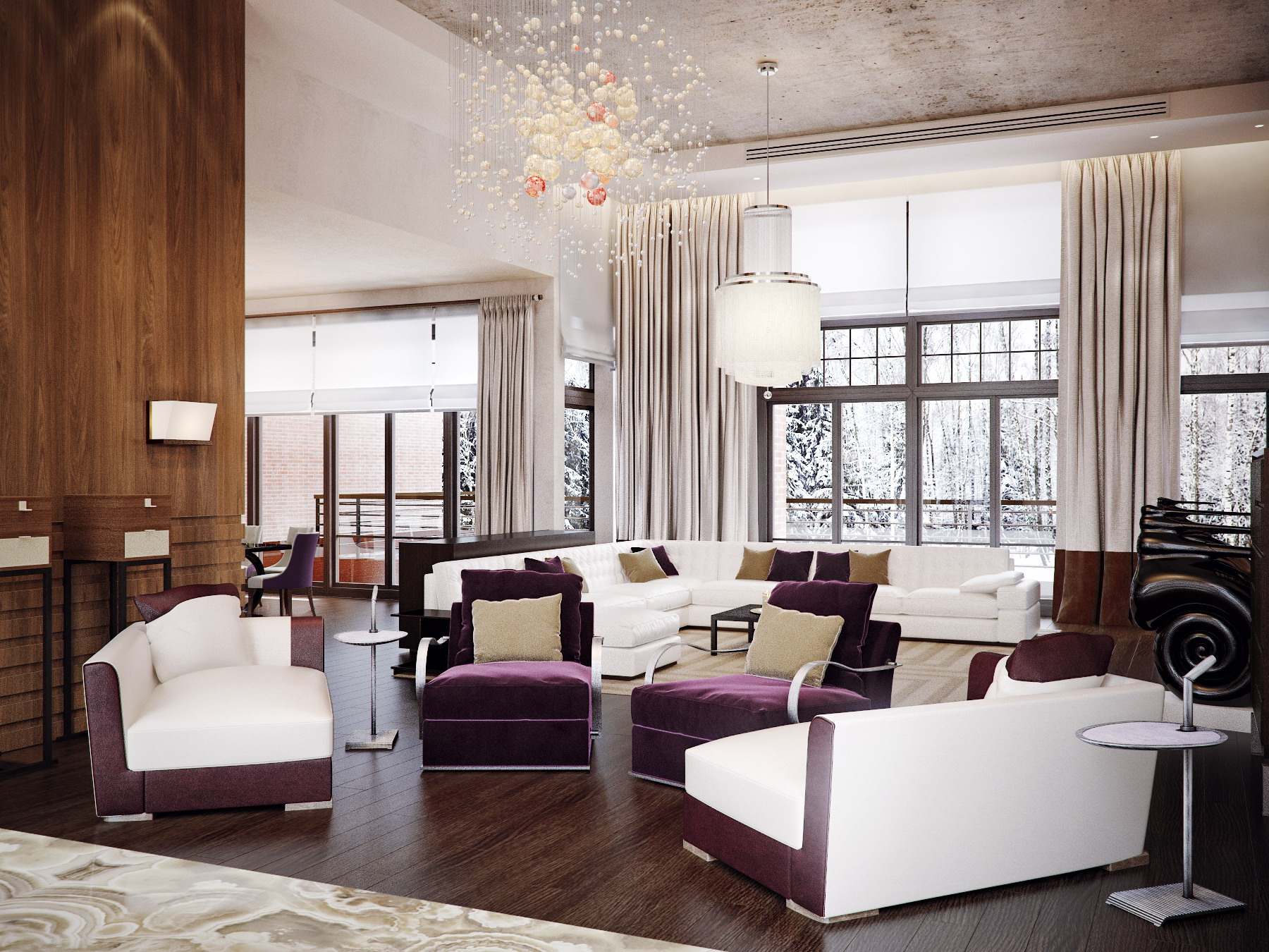 佩雷德基诺私人住宅 | 创新室内设计展现生活美学-3