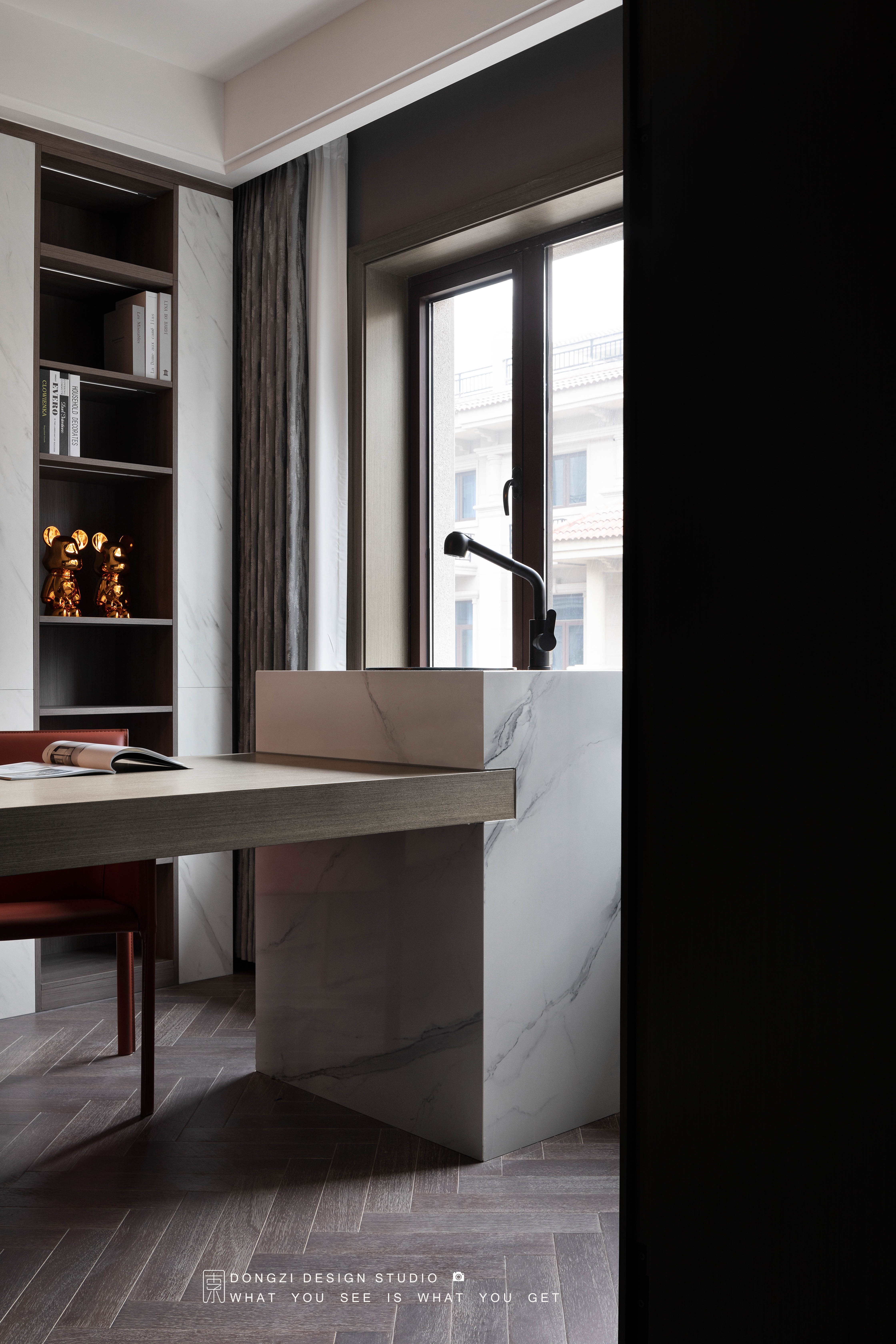 《栖》 现代极简艺术住宅设计丨东子设计事务所-25