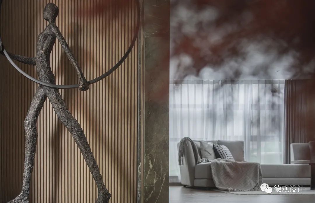德观艺术空间 · 云邸公寓,如同看了一场复杂又带有些小情绪的电影-17