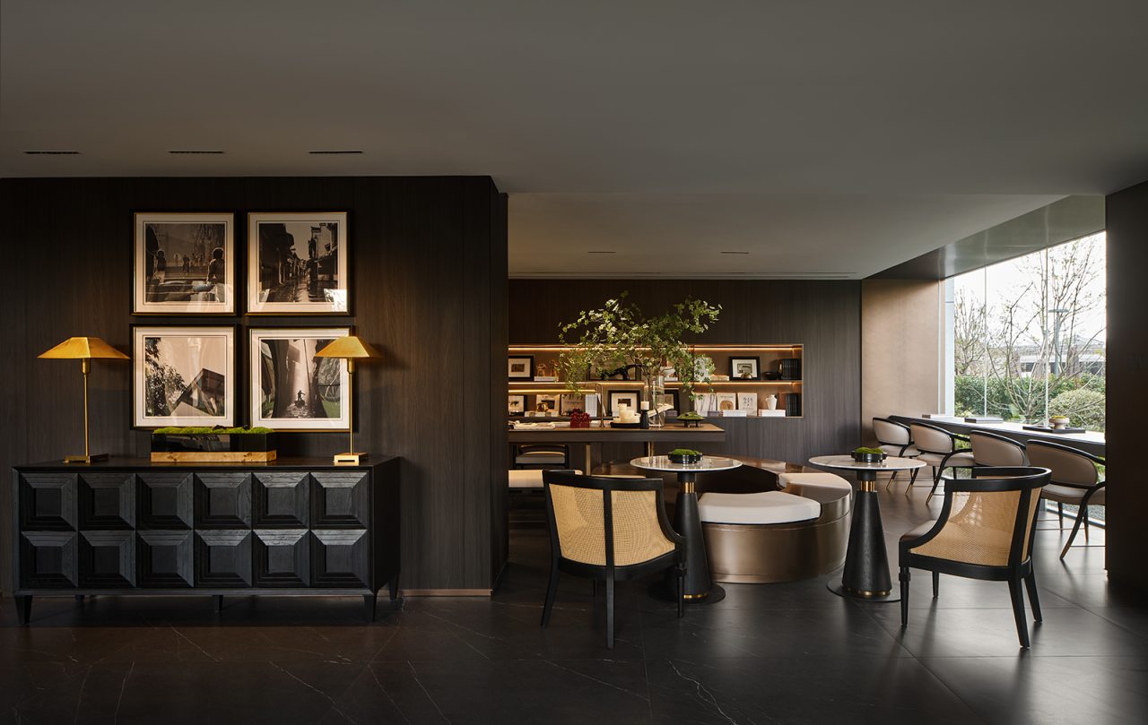 宁波万科朗拾里架空层丨中国宁波丨李益中空间设计-24