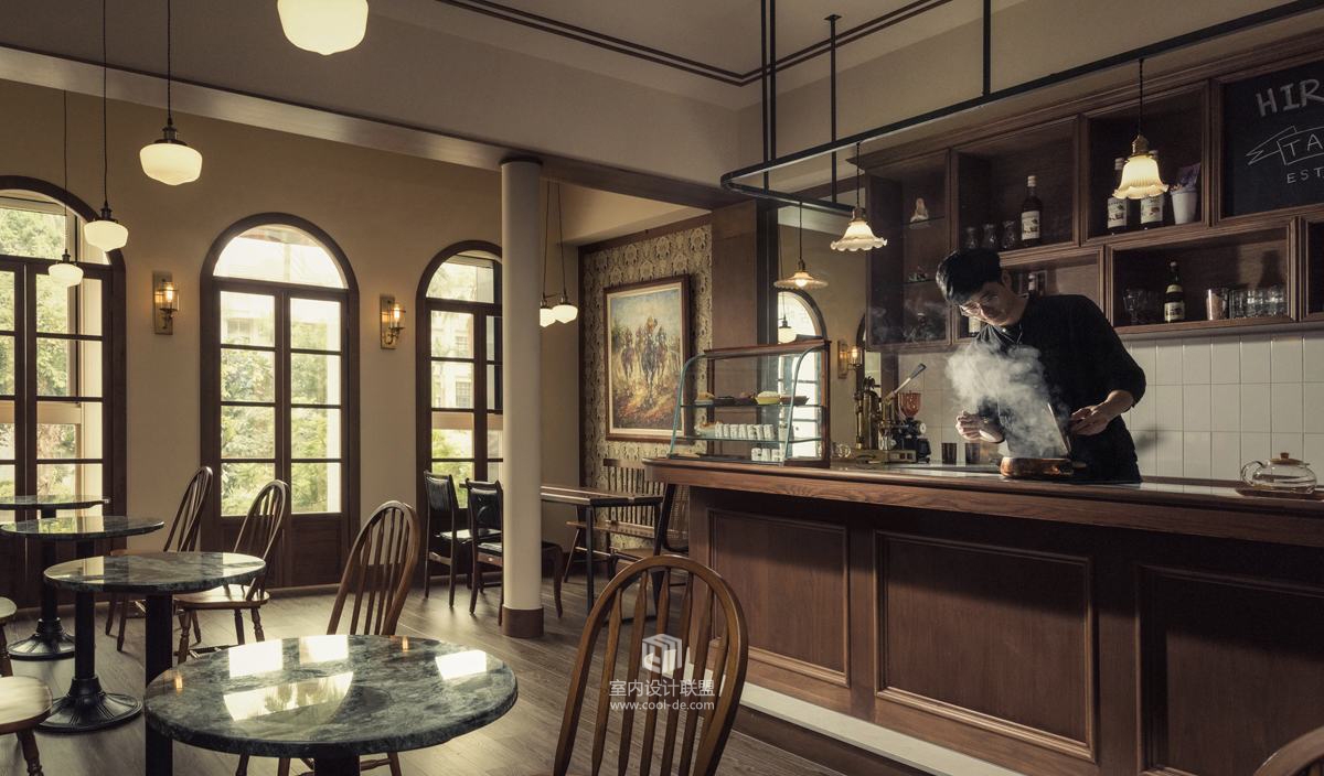 奥立佛设计·重现异国场景 英式古典小店-3