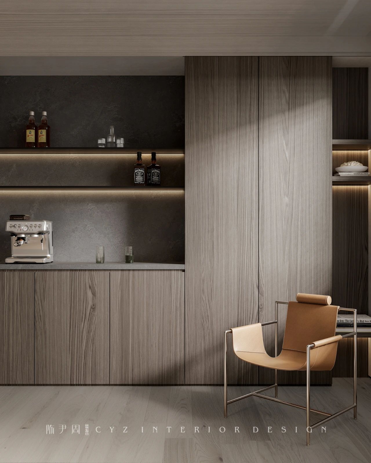 藏在“小镇”里的舒适之家丨中国上海丨上海陈尹周室内设计-52