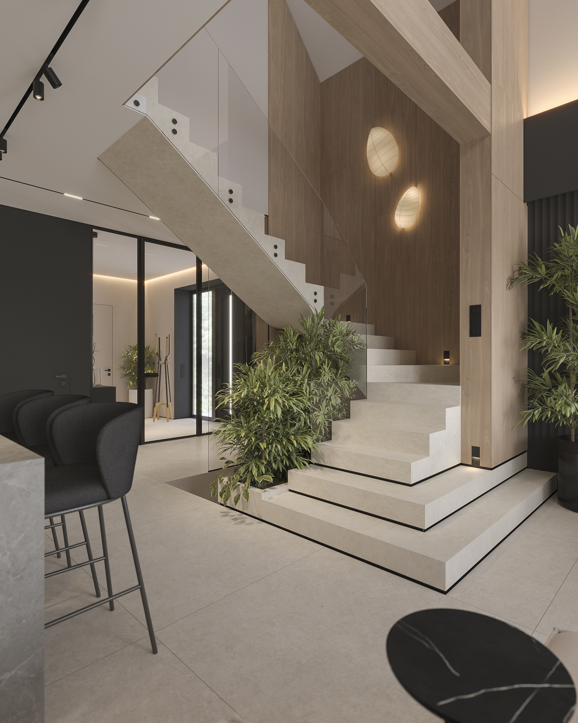 House in a modern style #K1-6
