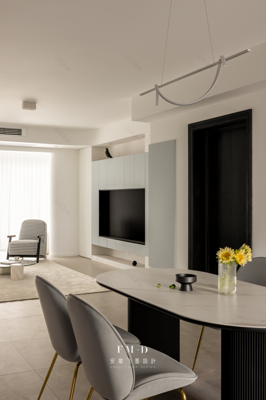 多彩现代法式家居丨中国六安丨丁慧设计小组-37