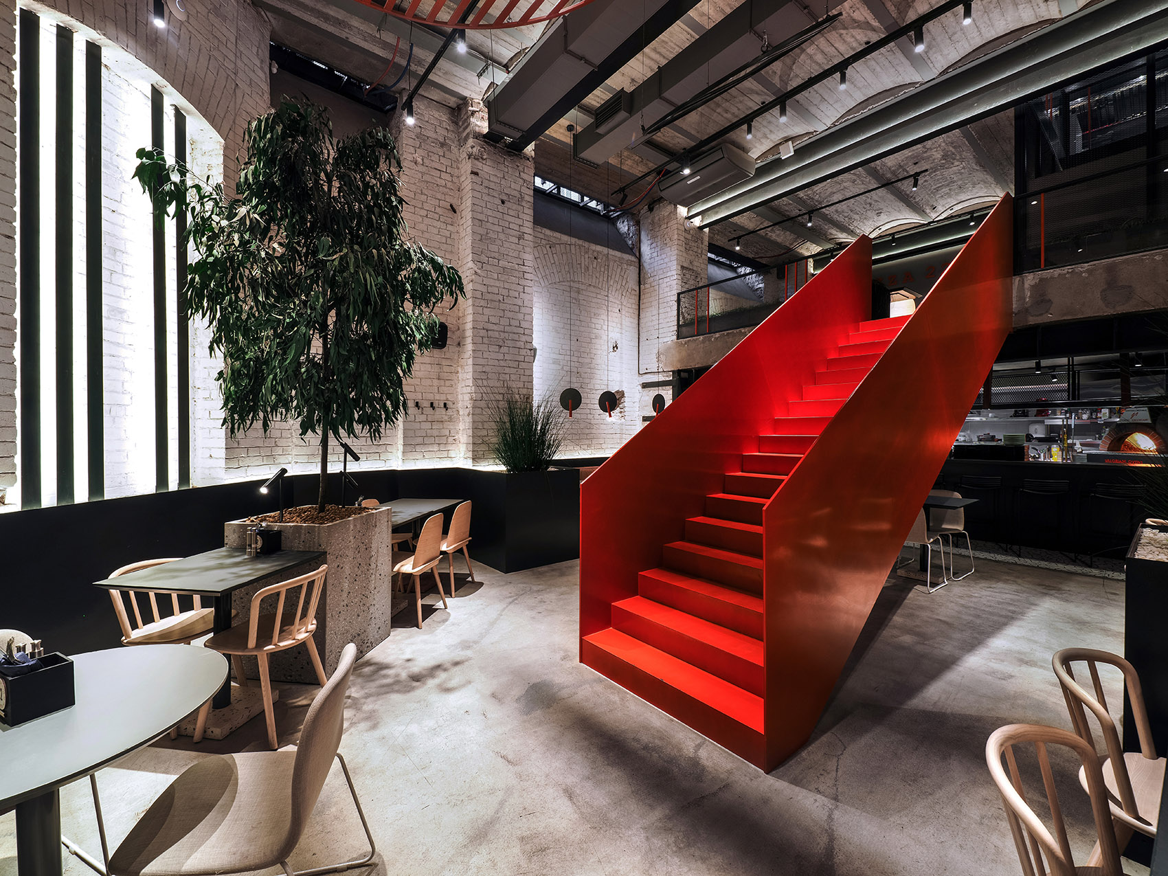 Pizza 22披萨店，莫斯科 / Architecture bureau DA-4