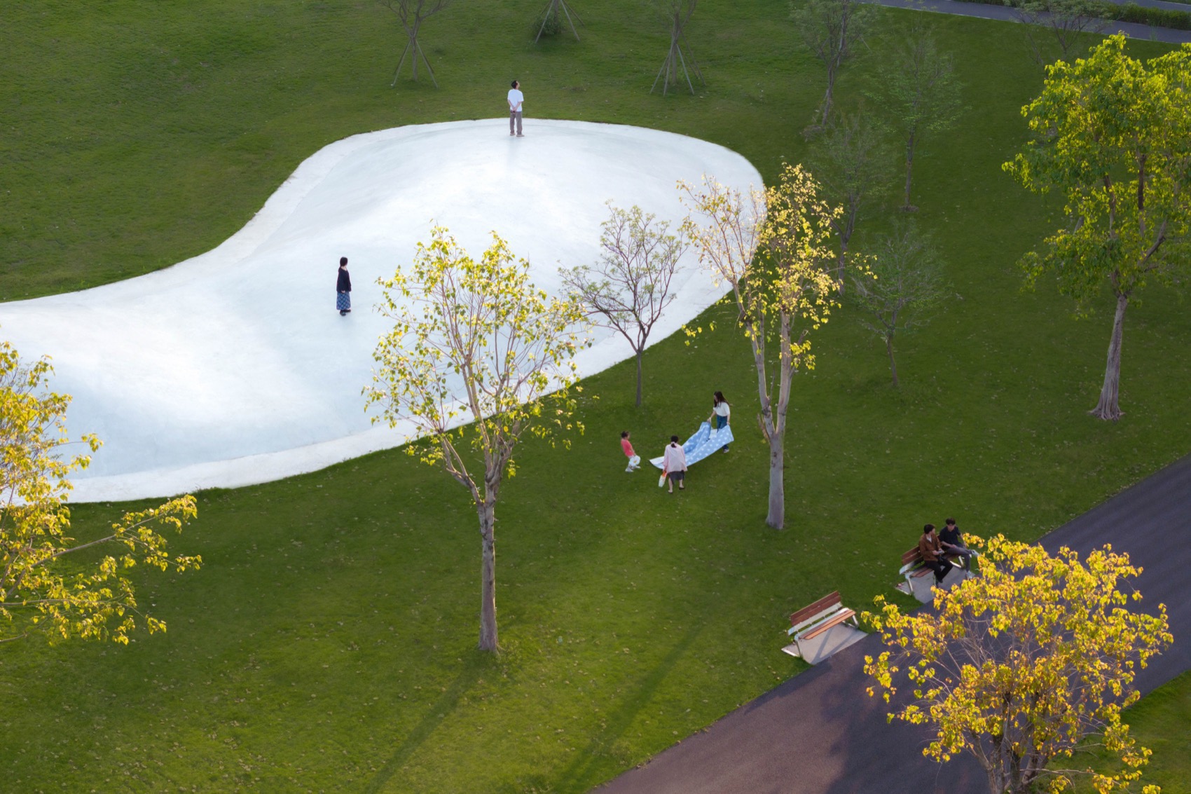 和祐国际医院人才社区配套公园,和祐国际医院外市政公园丨中国佛山丨广东天元建筑设计有限公司（睿住天元）-38