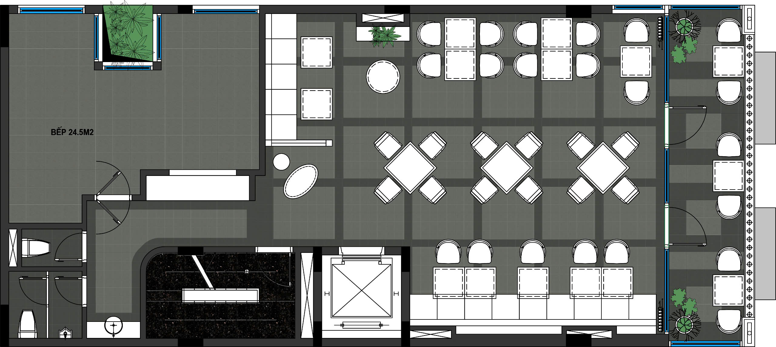 工装餐厅丨越南-9