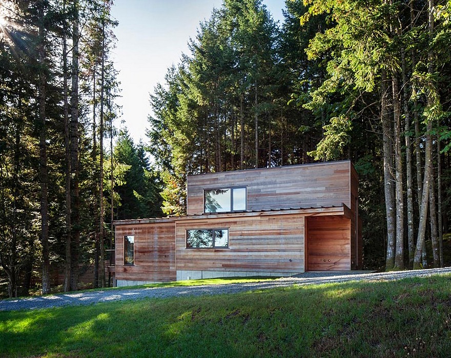 温哥华岛雨林度假屋-1