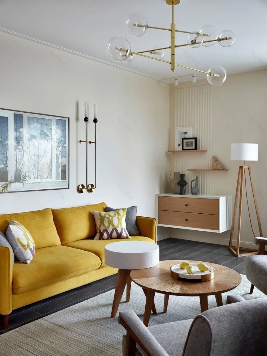 59㎡小宅极简魅力设计丨Anastasia Kholoptseva-50