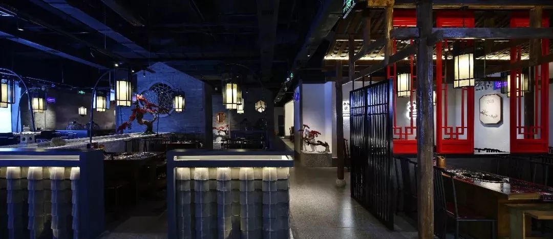 《朱雀打边炉》 | 诗意的火锅餐厅设计，诠释新中式风格-54