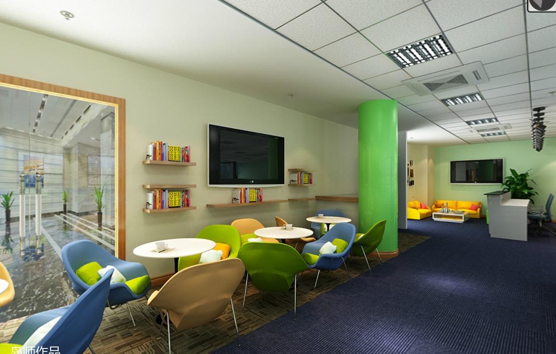 R.H 科技孵化器创新办公空间设计-16