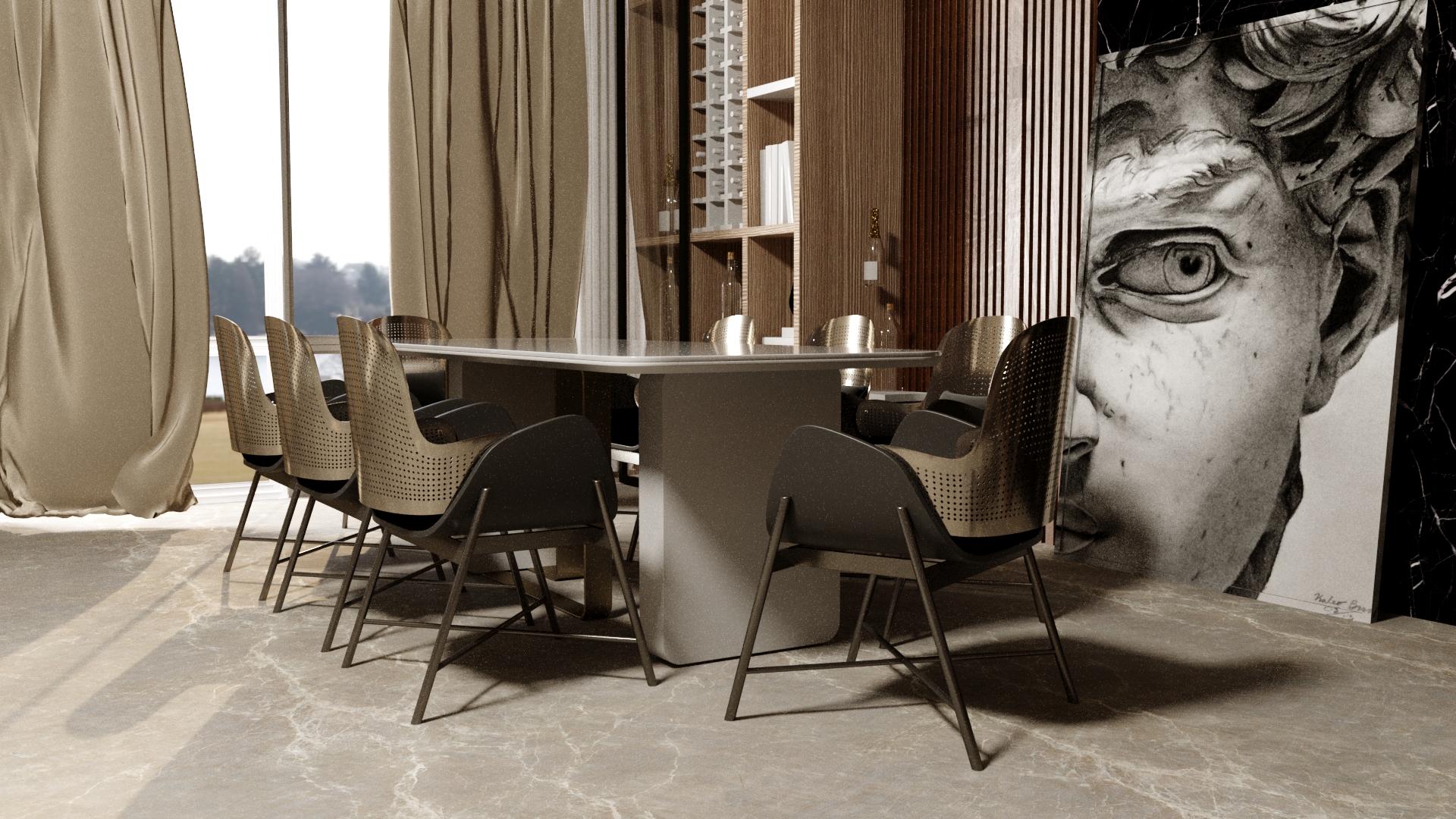 Small Modern LIVING ROOM-4