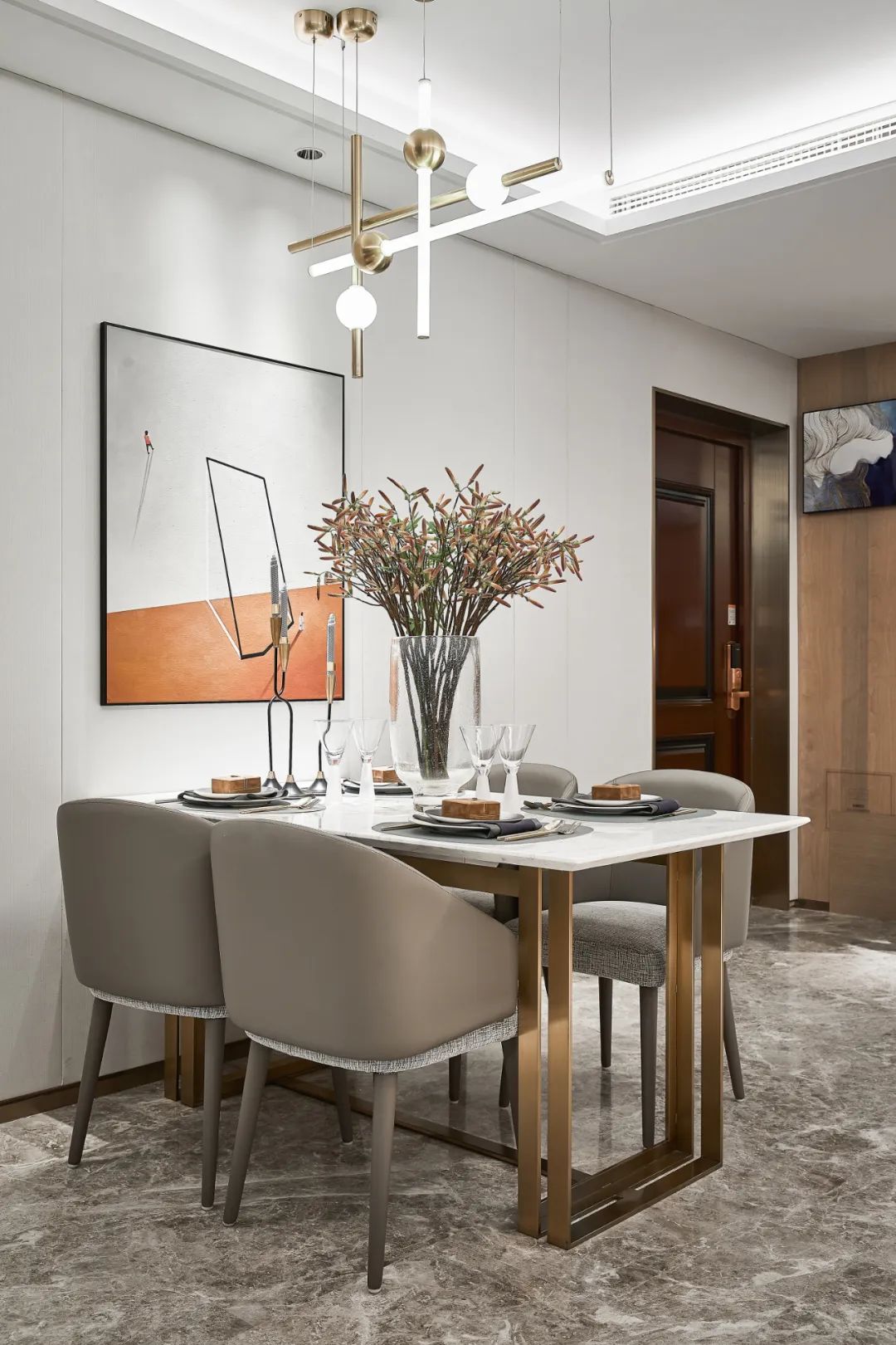 都会生活，现代艺术风格的奢雅空间-60