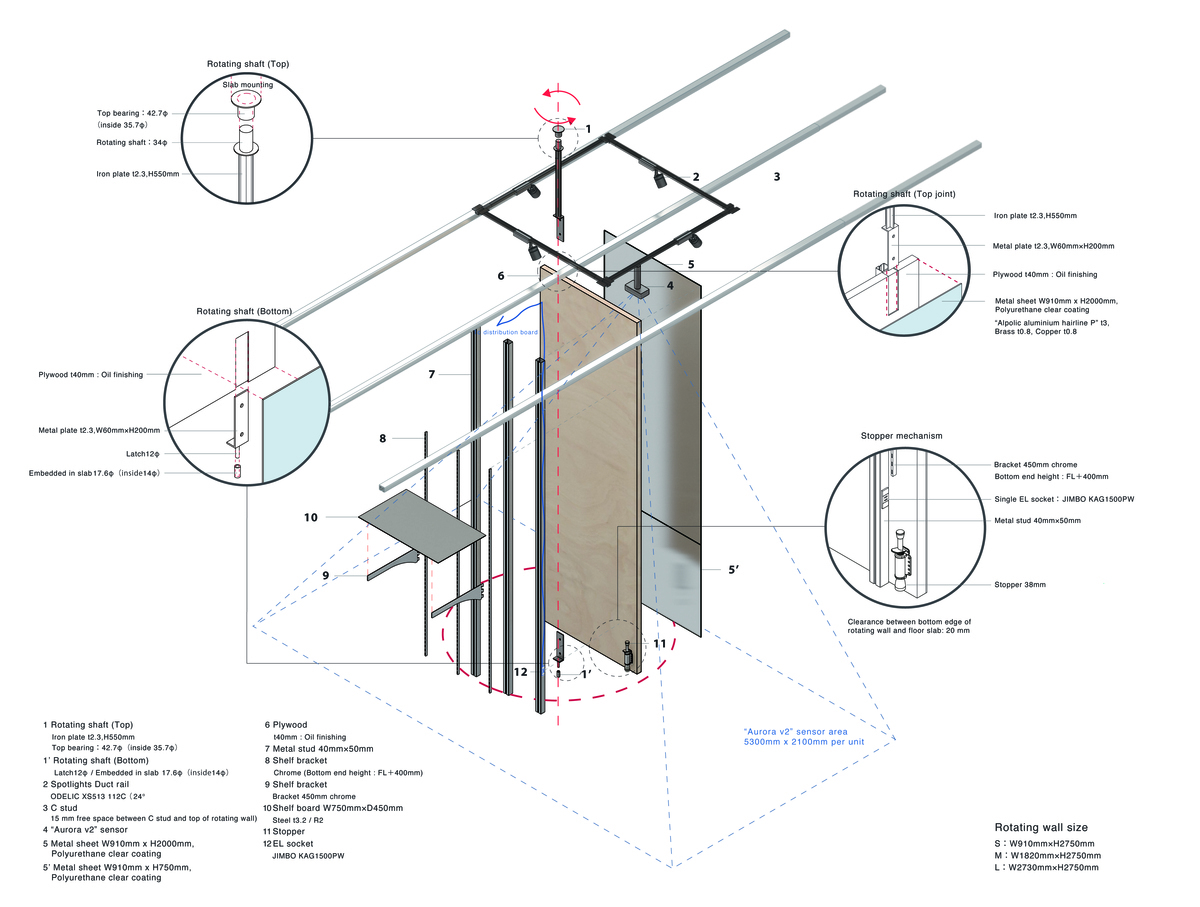 东京时尚区的“戏院”商店丨日本东京丨Haruki Oku Design,PANPROJECTS-52
