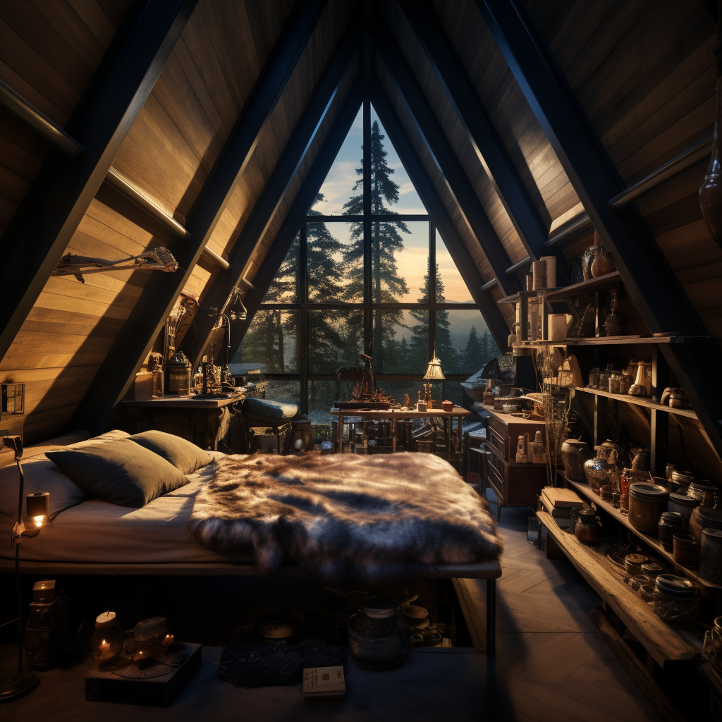 林间小屋二楼-5