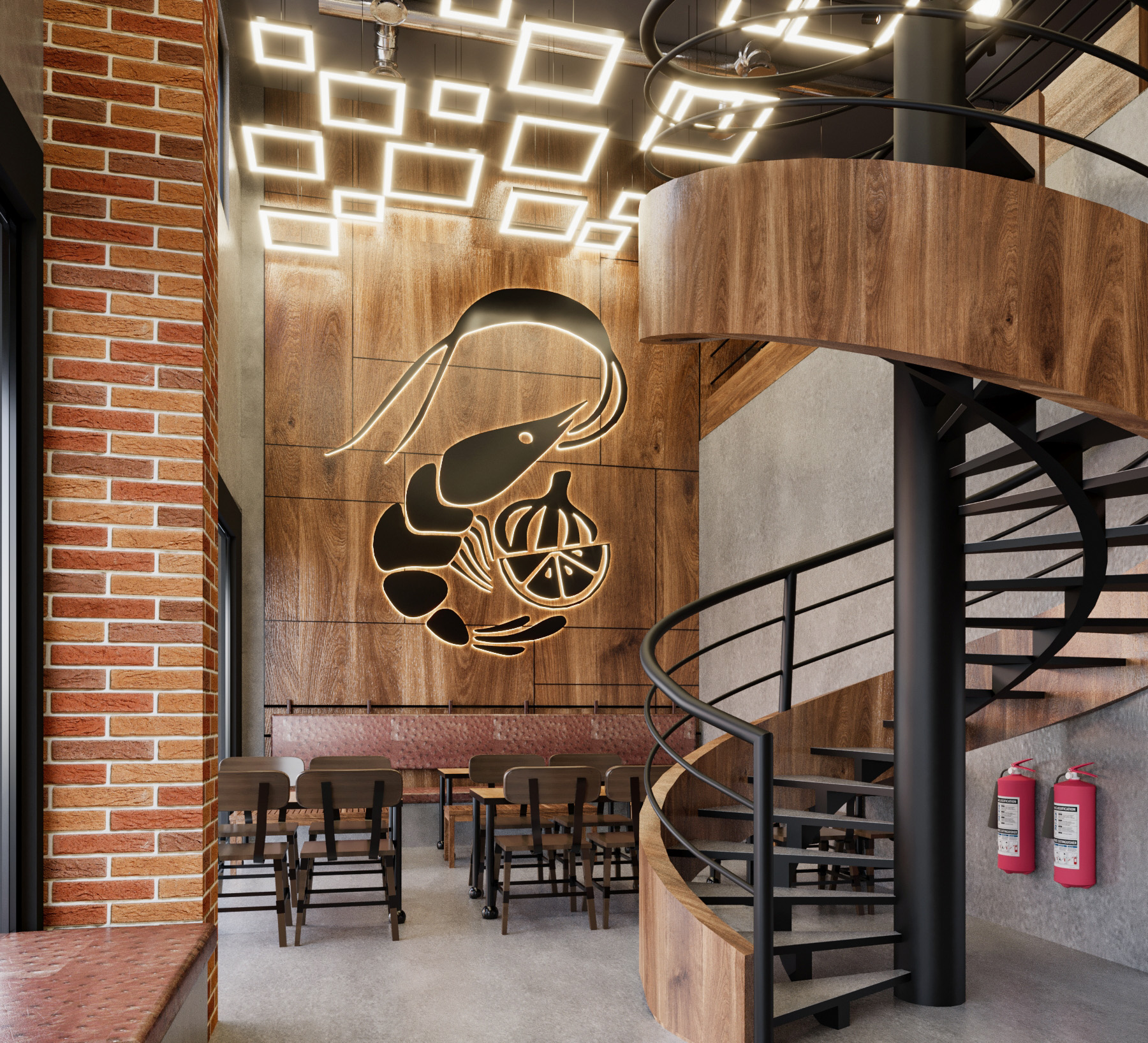 Restaurant Design For bahrain-4