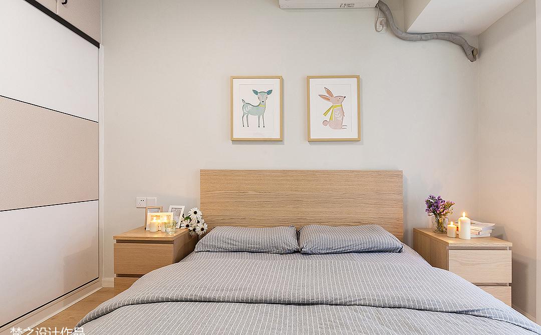 梵之设计丨平层丨悠悠的彩虹之家-10