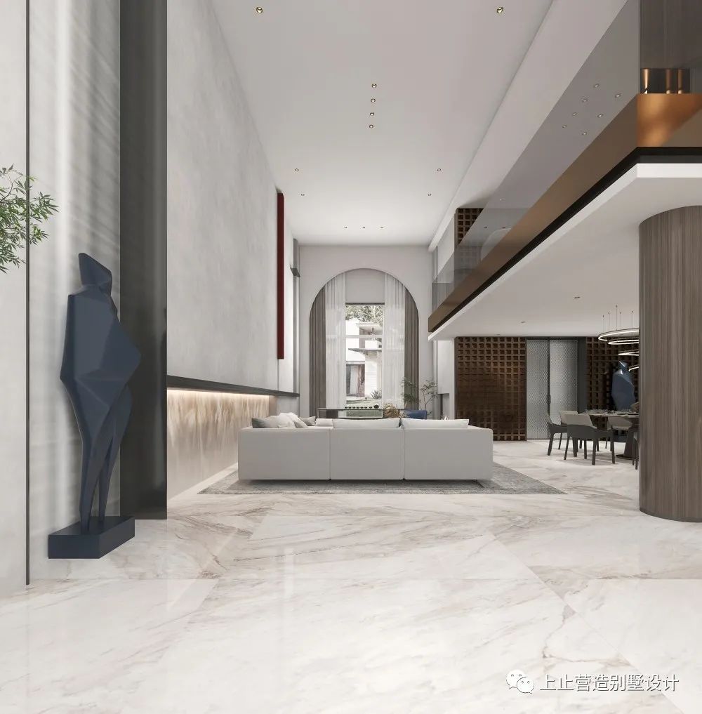 御翠园别墅 · 现代轻奢风丨上止营造 永利空间设计-13